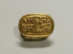 Ancient Egyptian signet ring, 664-525 BC